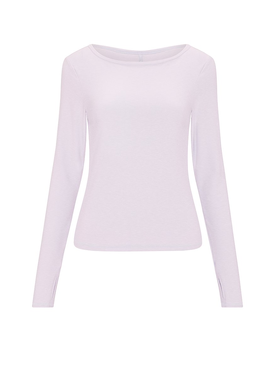 vsx new essential long sleeve open back tee vsx new essential long sleeve open back tee