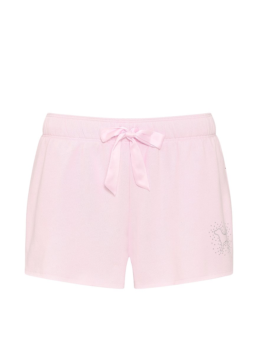 pink | elle campus fleece™ shortie pink | elle campus fleece™ shortie