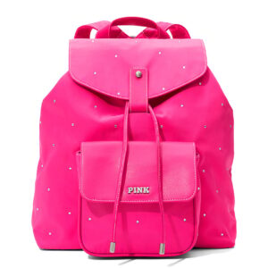 Home pink | elle nylon backpack