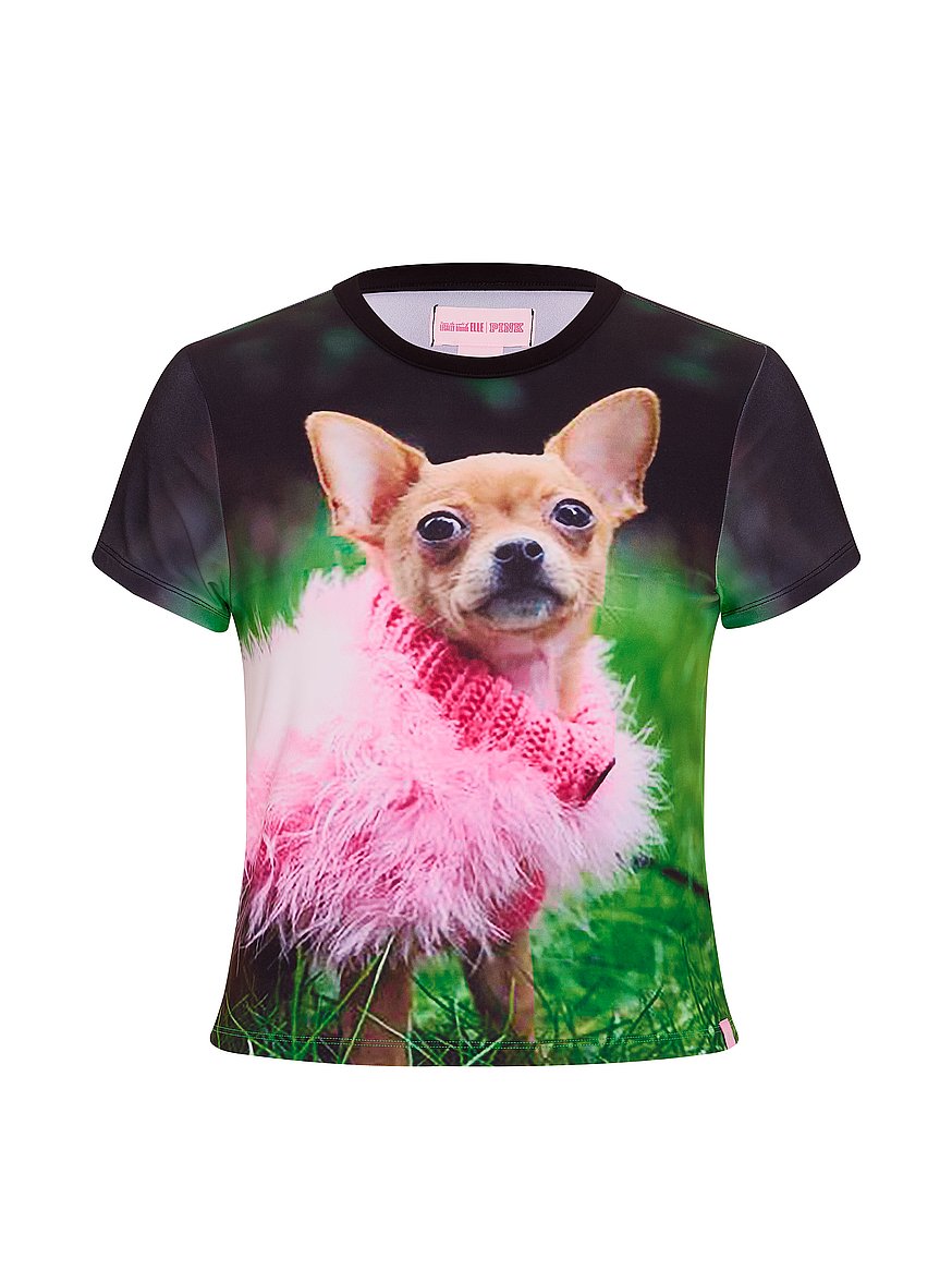 pink | elle baby tee pink | elle baby tee