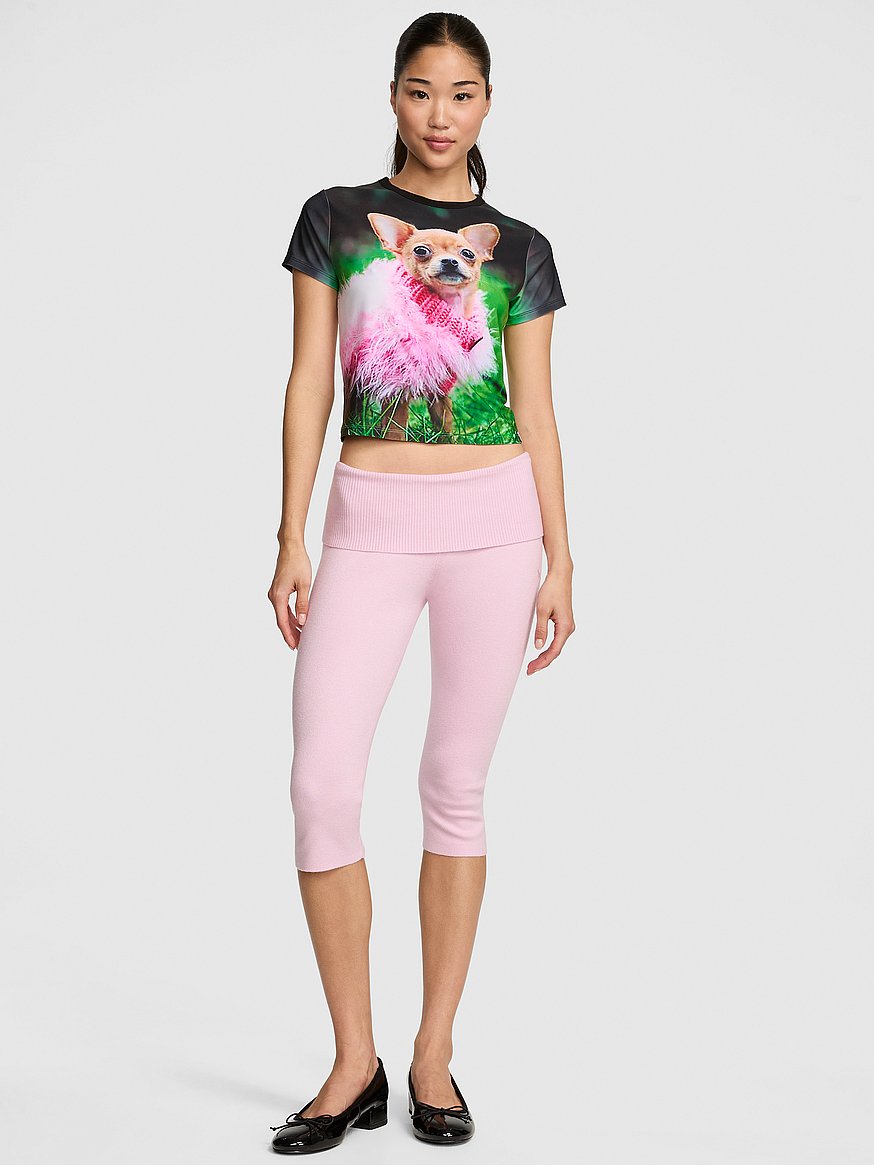 pink | elle baby tee pink | elle baby tee