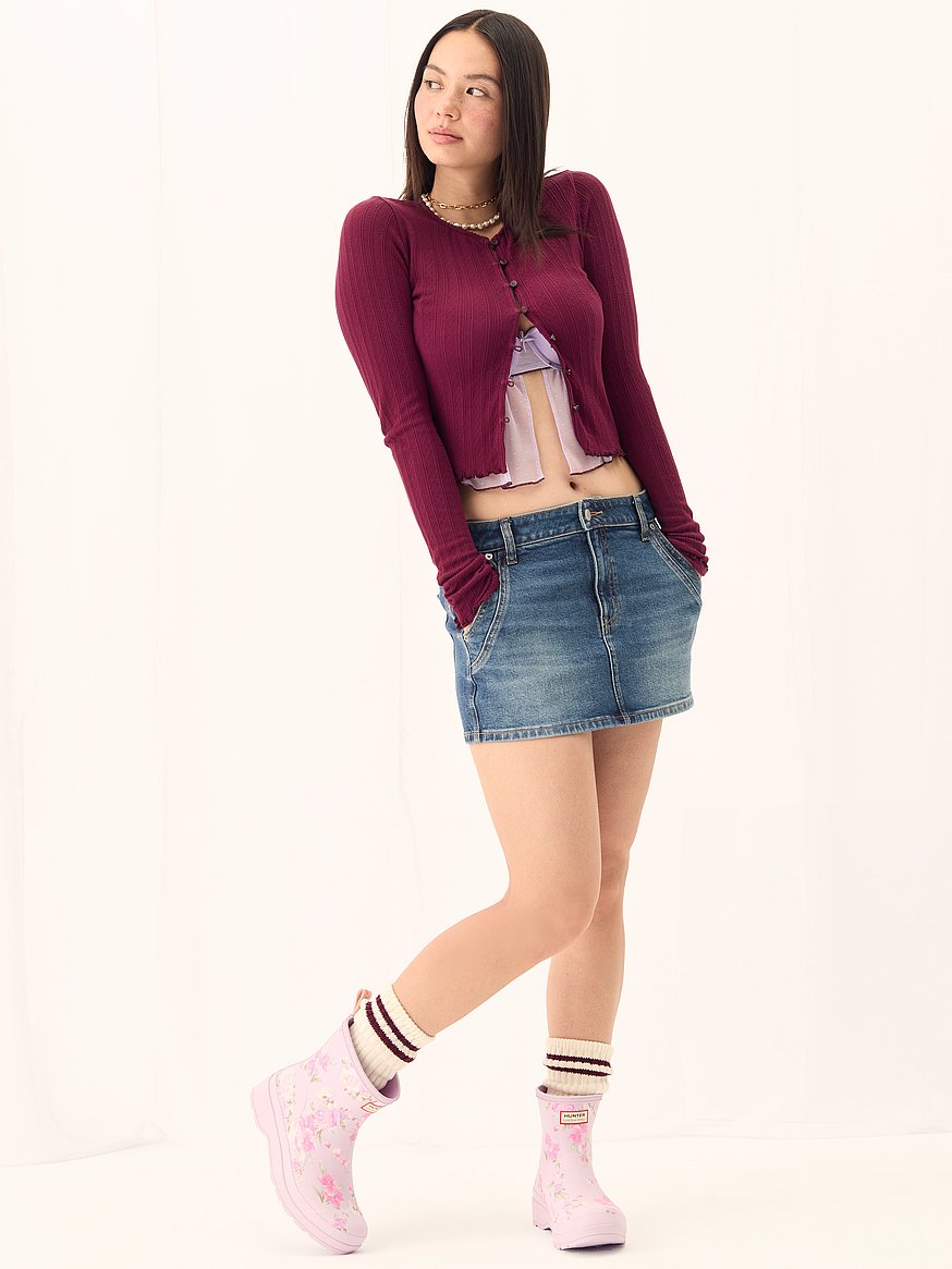 hunter x loveshackfancy play short scoop boots hunter x loveshackfancy play short scoop boots