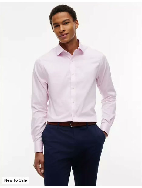 regular fit thflex dress shirt
