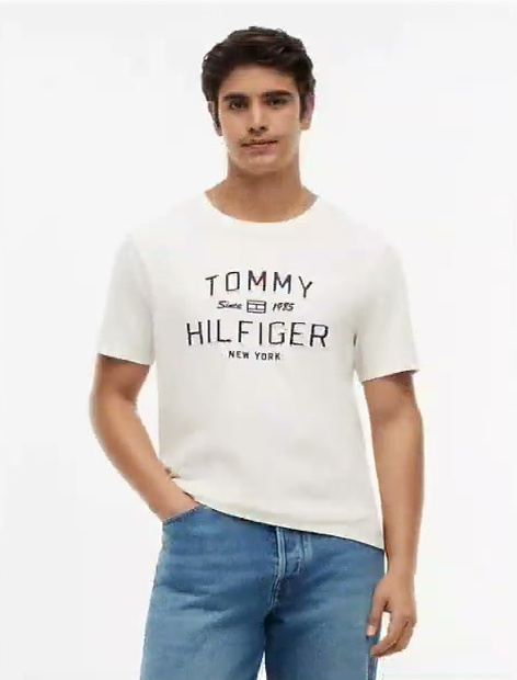 hilfiger 1985 logo t shirt