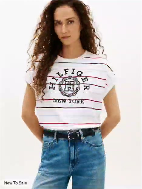 arch logo striped dolman sleeve t shirt