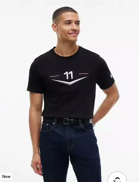 tommy x cadillac fl@ team driver t shirt