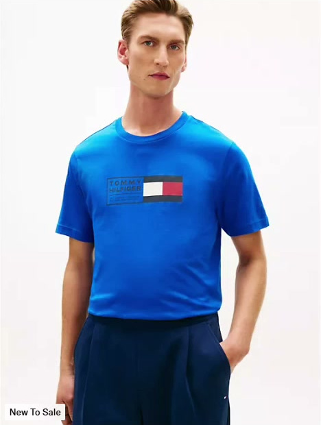 flag box logo t shirt