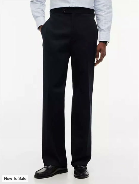 relaxed twill pant