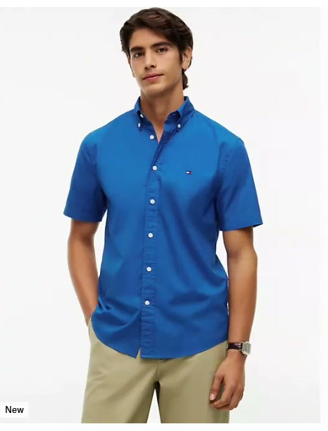 regular fit short sleeve shirt