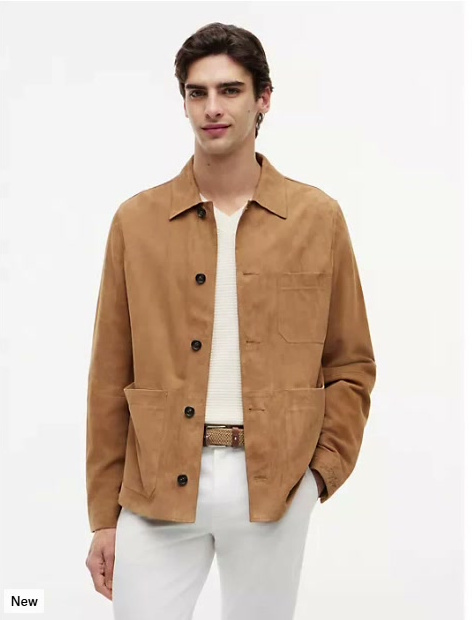 suede chore jacket