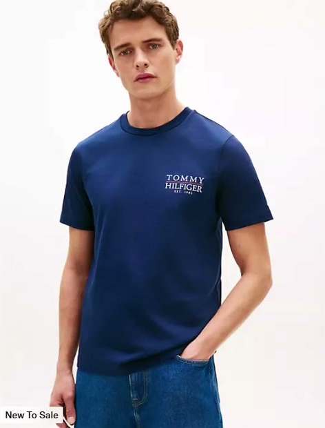 back logo graphic slub cotton t shirt