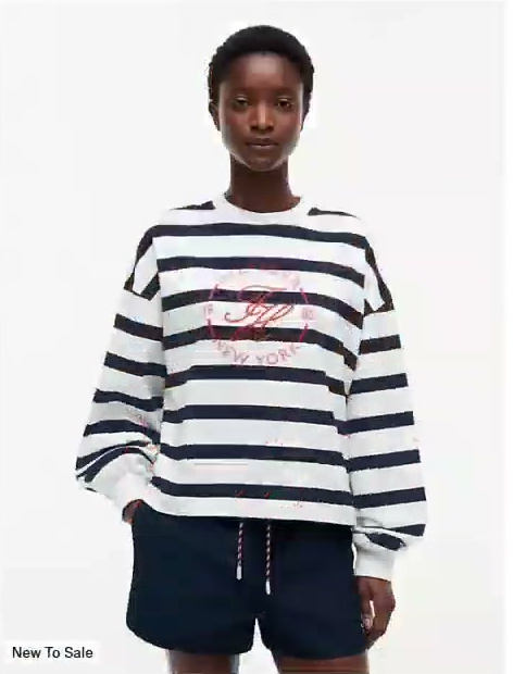 long sleeve nautical monogram t shirt
