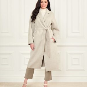 maxime wool blend coat