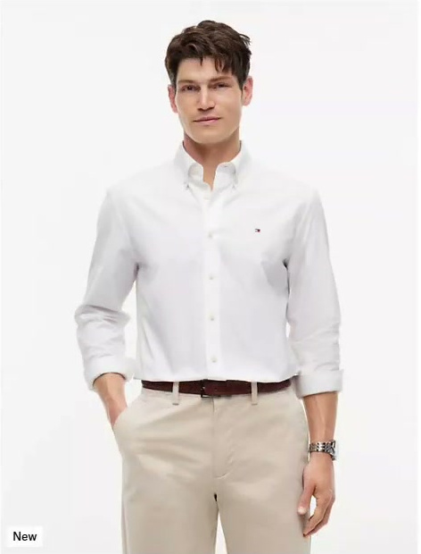 regular fit long sleeve shirt