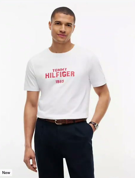 classic hilfiger logo t shirt