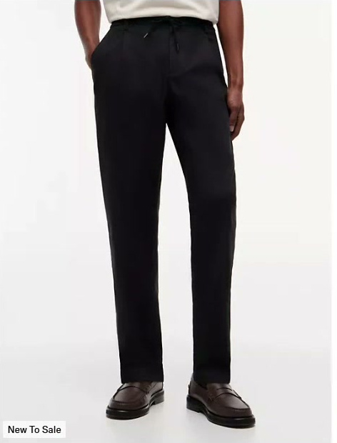 relaxed tapered tech pant