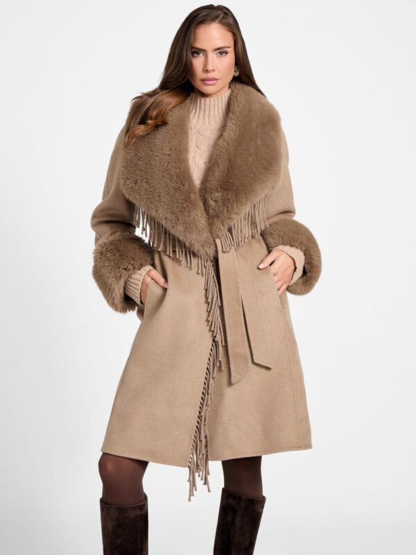 liliana wool blend coat