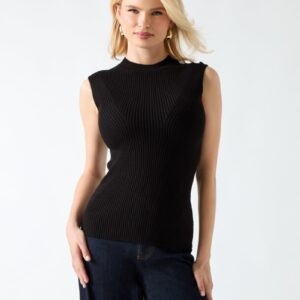 eco isa mock neck sweater top