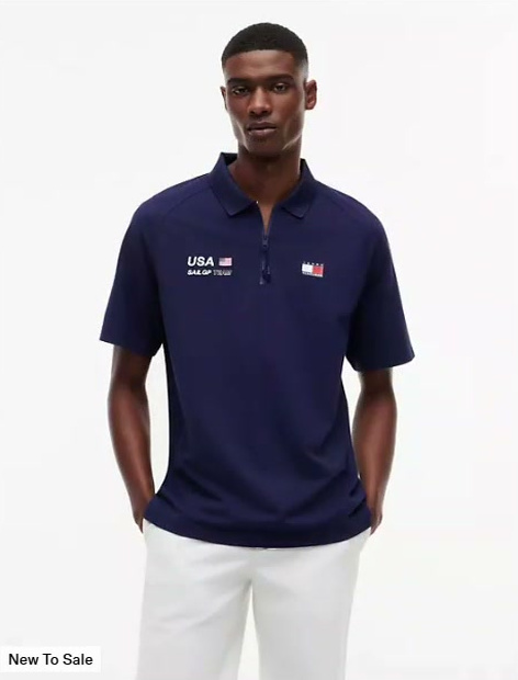 tommy x us sailgp team tech polo