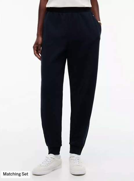 relaxed solid jogger