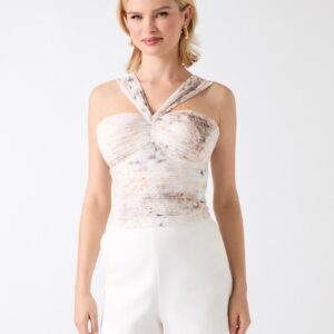 eco verity bustier crop top