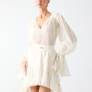 eco elsa peasant blouse