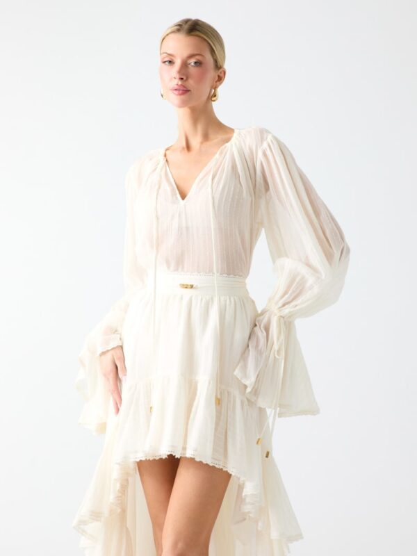 eco elsa peasant blouse
