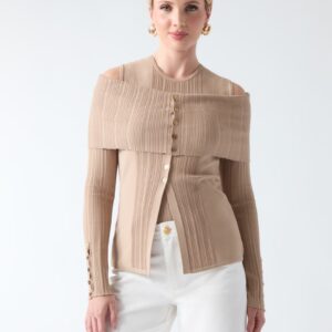 giada top & cardigan set