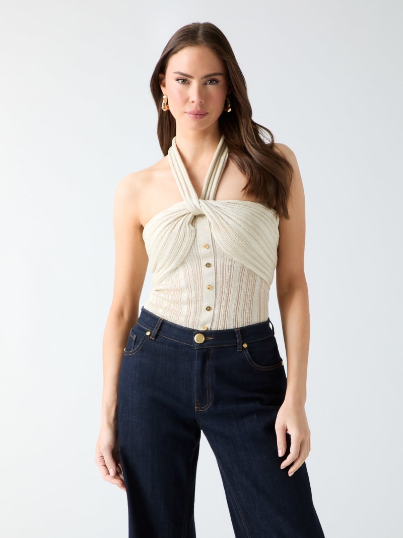 gia lurex sweater top gia lurex sweater top