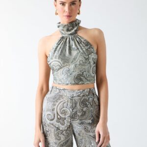 treasure printed top