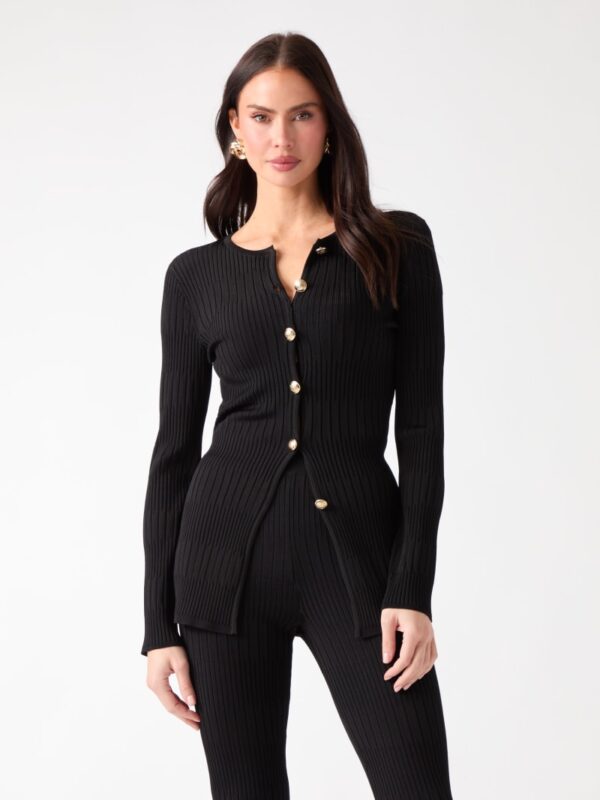 janet ribbed sweater top