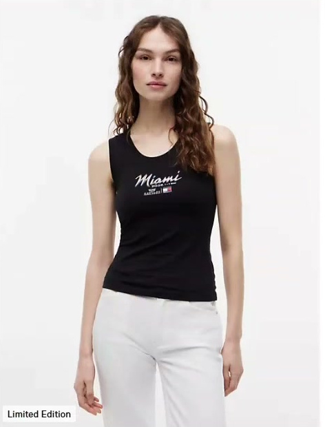 tommy x cadillac f1 team miami tank top