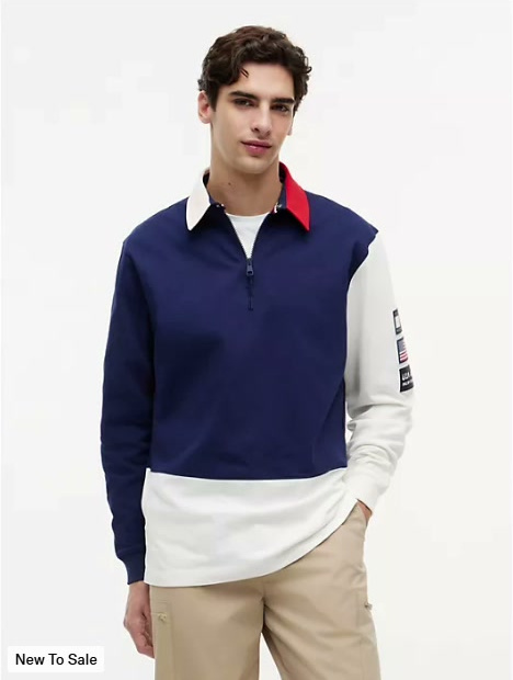 tommy x us sailgp team colorblock rugby