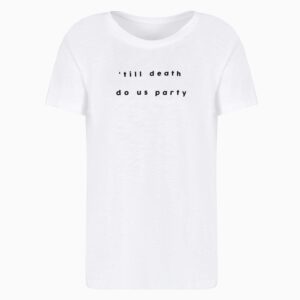 Футболка party boyfly из органического трикотажа asv