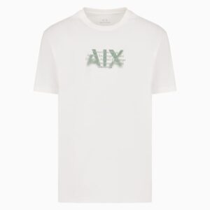 Футболка стандартного кроя с городским военным логотипом из хлопка asv