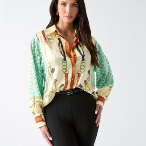 marciano printed shirt