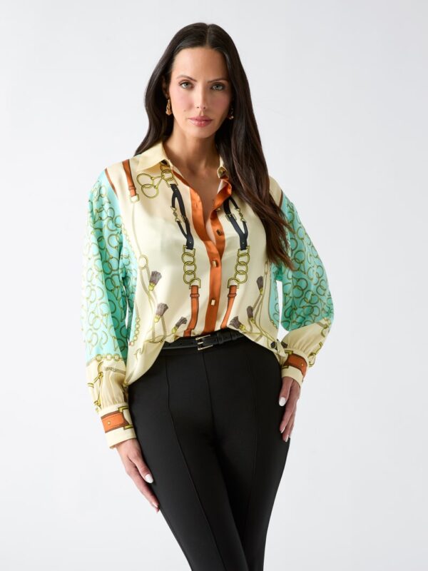 marciano printed shirt