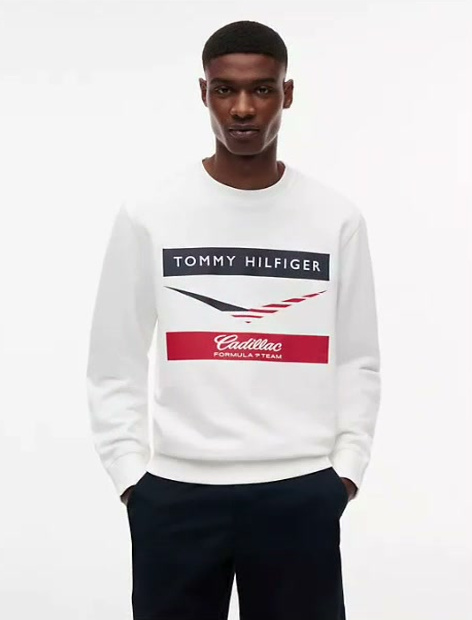 tommy x cadillac fl@ team chevron sweatshirt