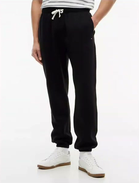 solid fleece jogger