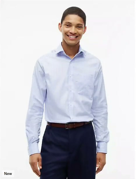 regular fit plaid thflex dress shirt