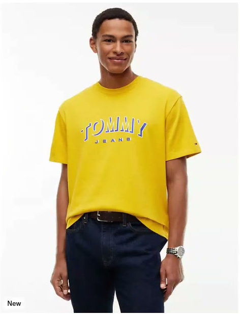 tommy jeans shadow logo t shirt