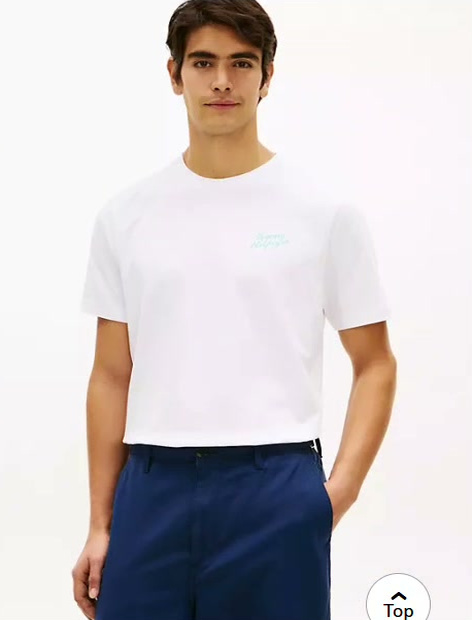 palm tree back graphic t shirt