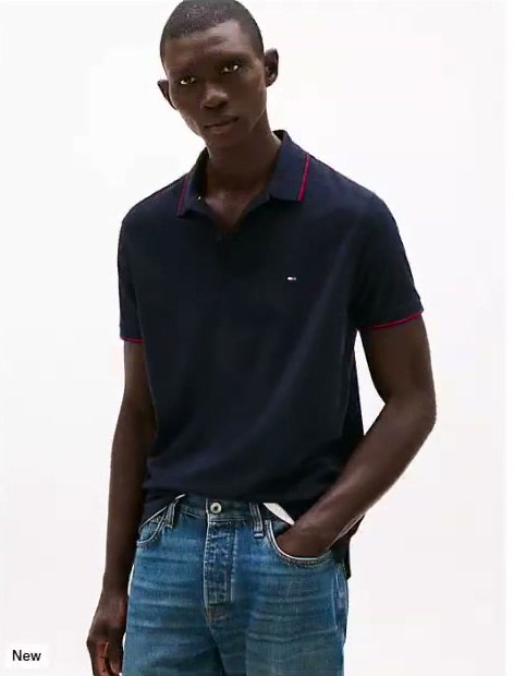 regular fit th performance jersey polo