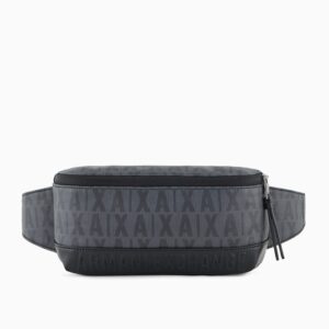 all over logo bum bag