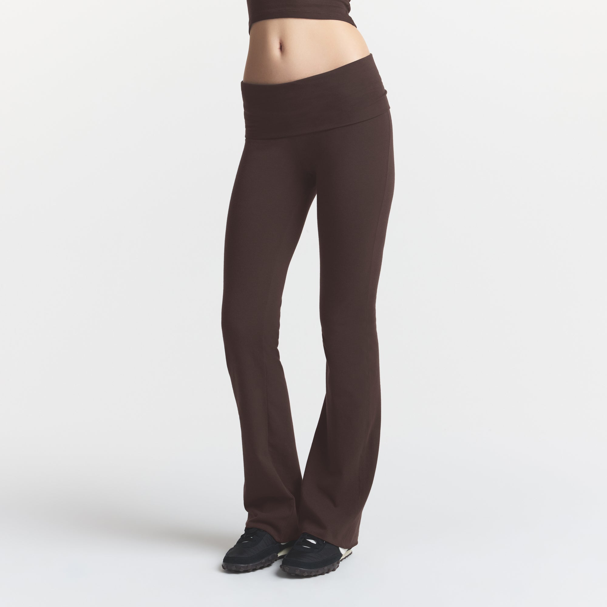 cotton jersey foldover pant cotton jersey foldover pant