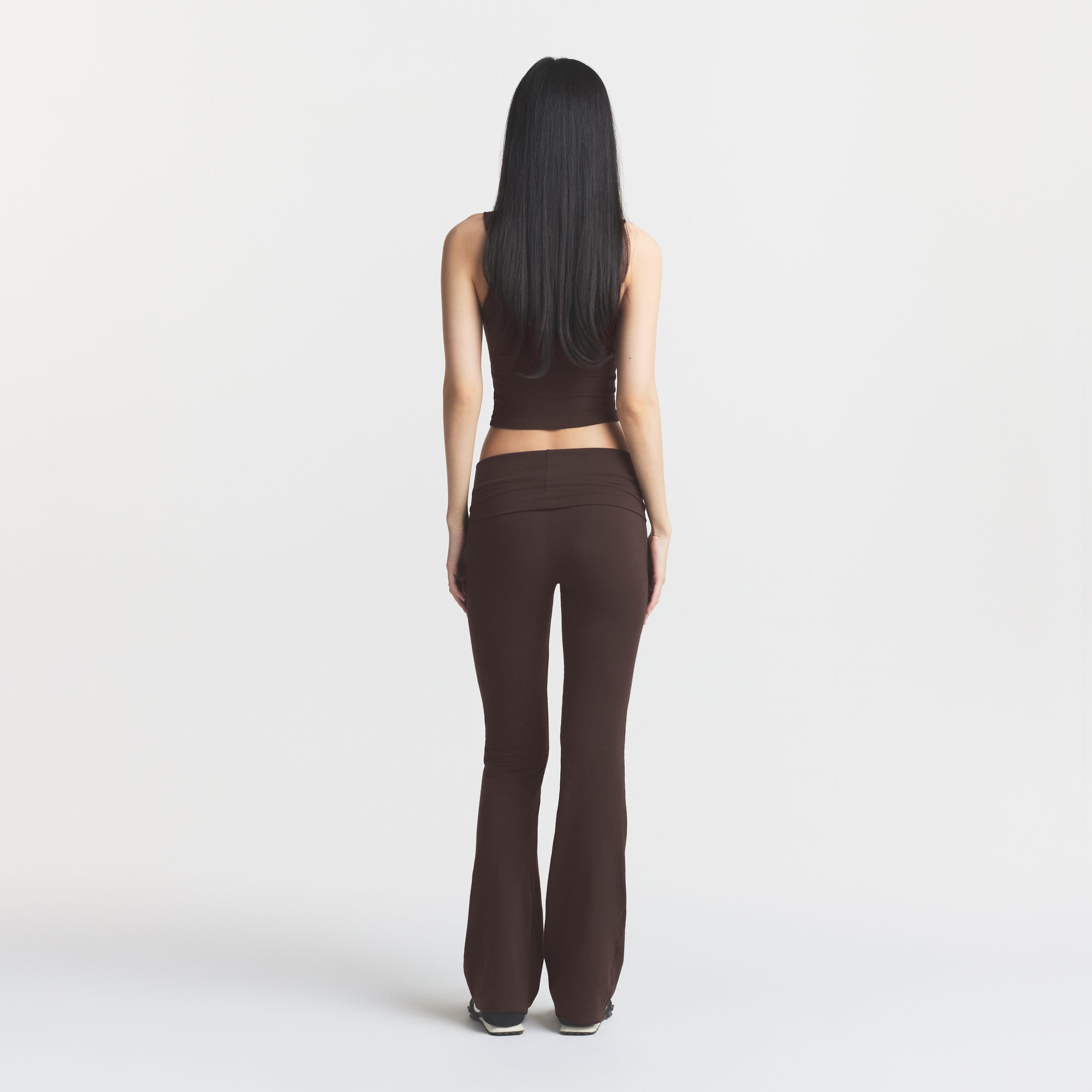 cotton jersey foldover pant cotton jersey foldover pant