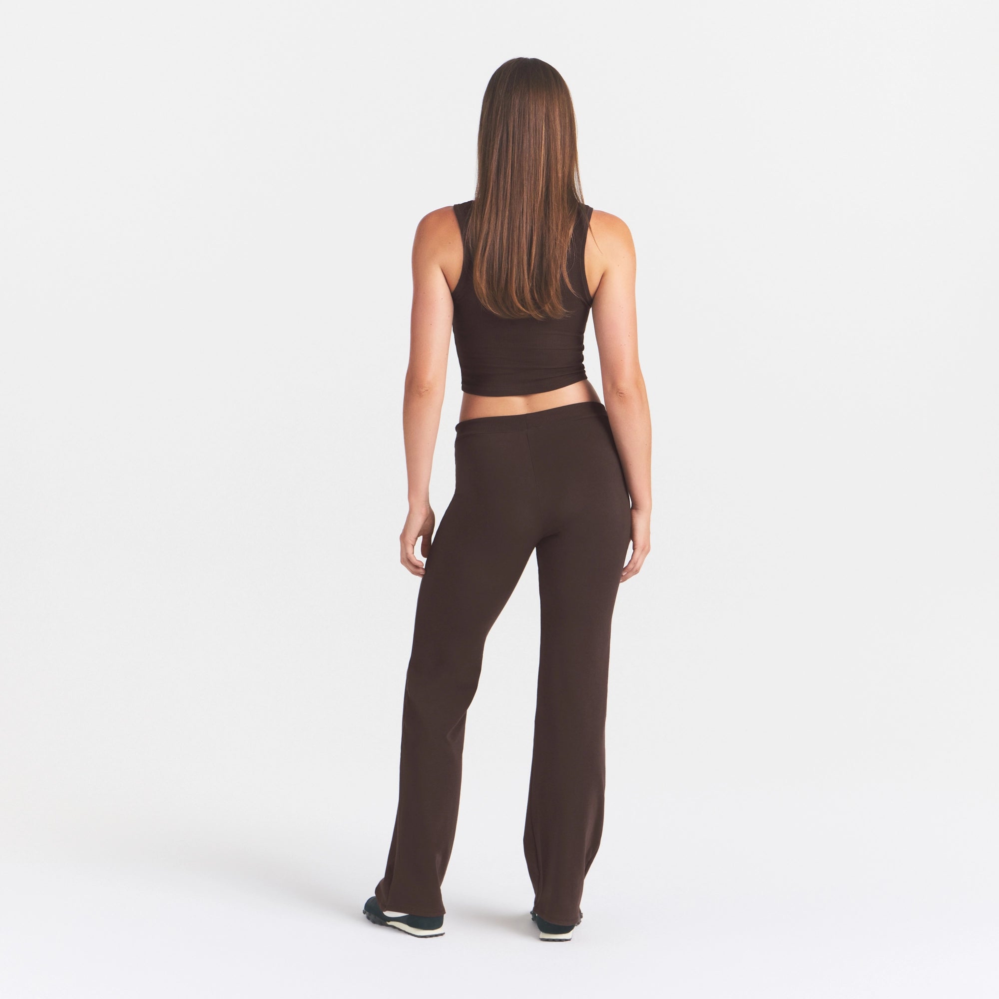 cotton jersey straight leg pant cotton jersey straight leg pant