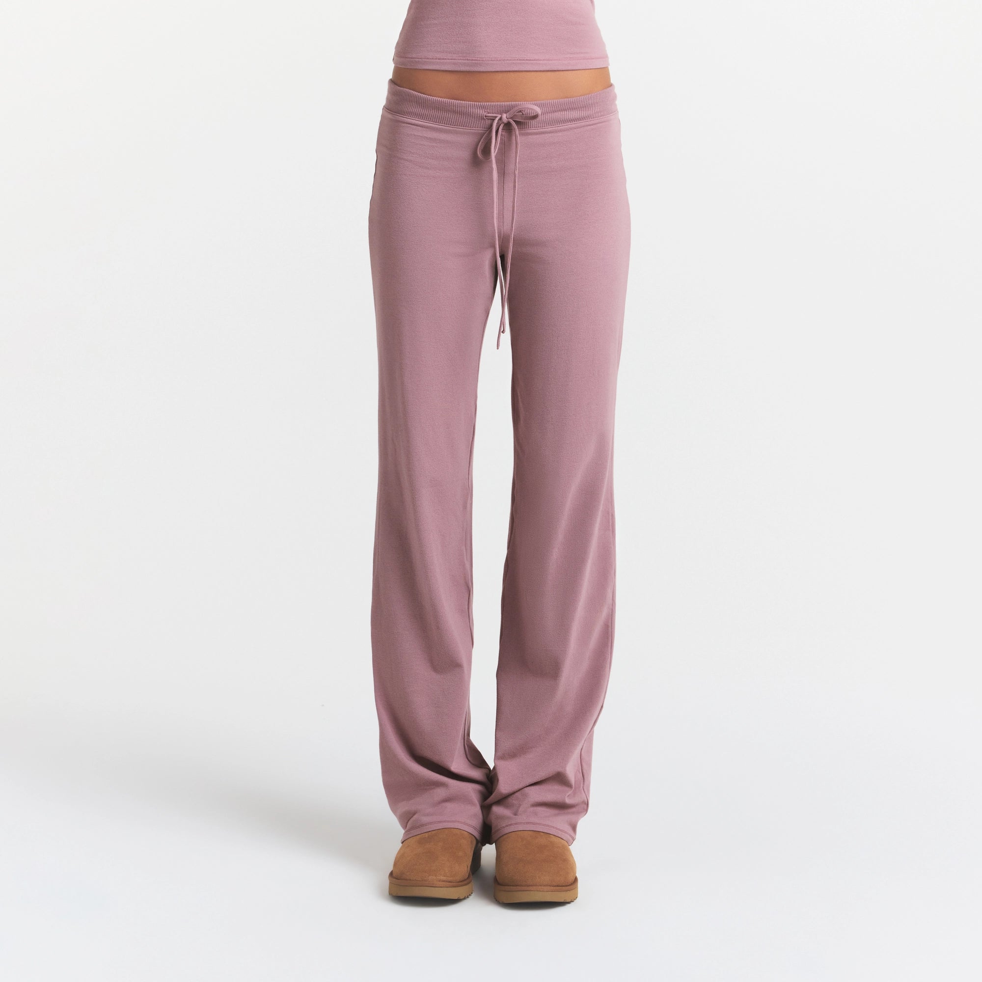 cotton jersey straight leg pant cotton jersey straight leg pant