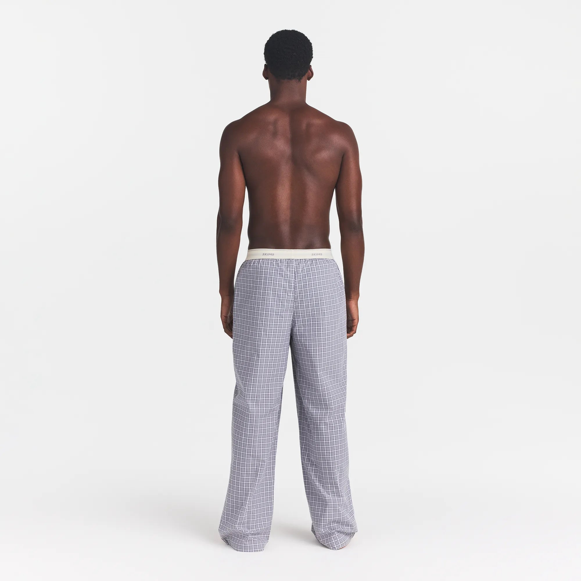 cotton poplin mens logo band sleep pant cotton poplin mens logo band sleep pant