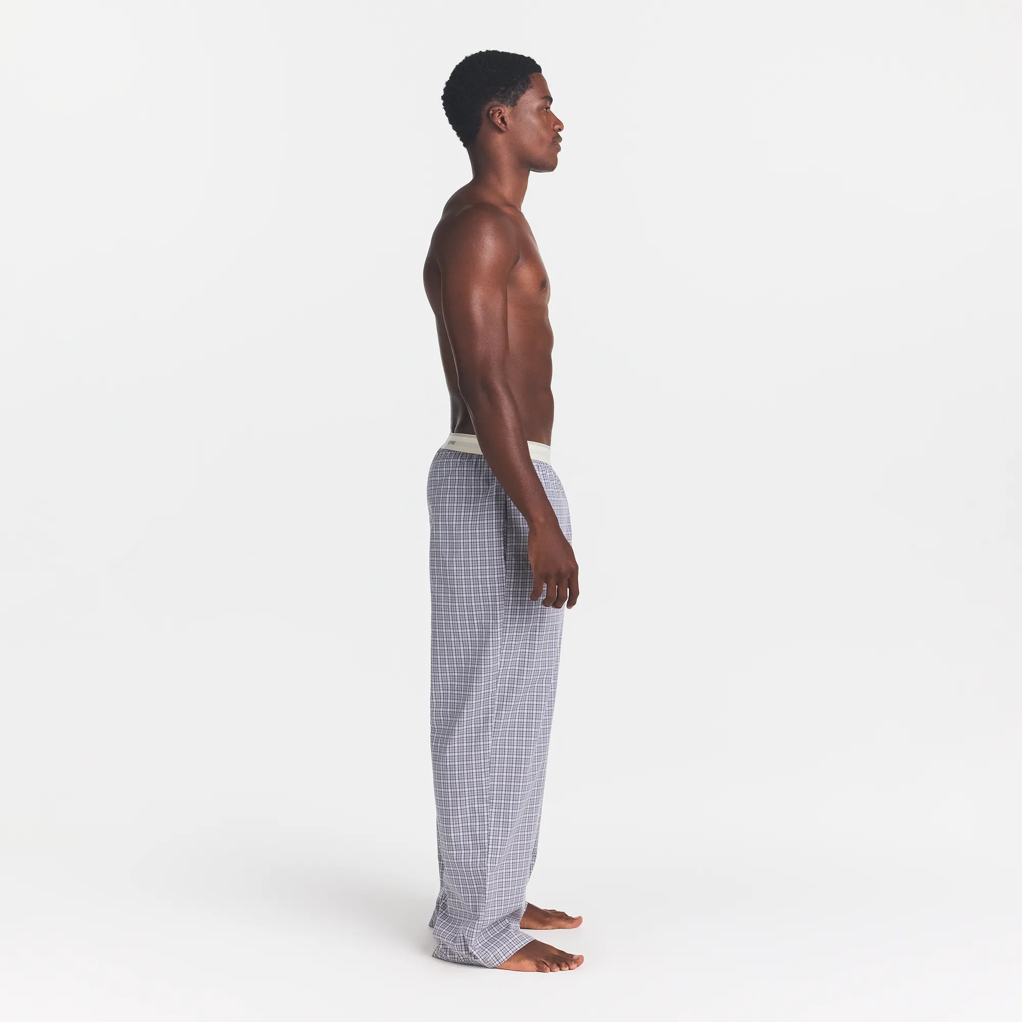 cotton poplin mens logo band sleep pant cotton poplin mens logo band sleep pant